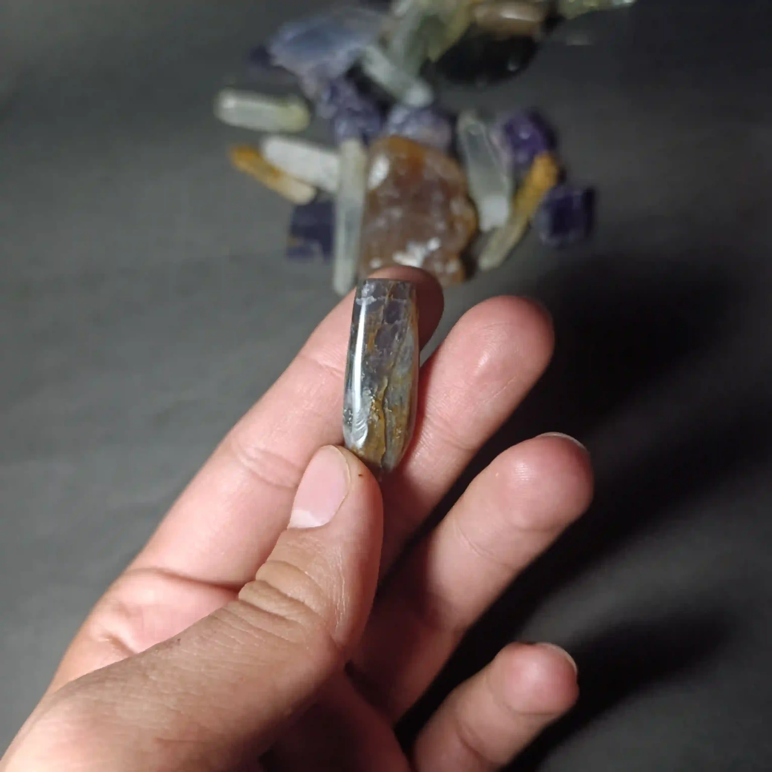 Snakeskin agate