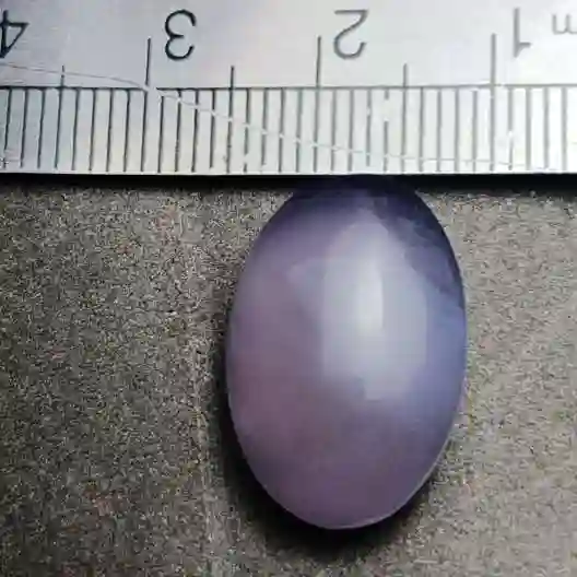 نگین عقیق یاسی درجه 3