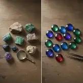 تشخیص سنگ اصل از تقلبی + روشهای ساده خانگی برای شناخت سنگ طبیعی