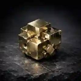 سنگ پیریت طلایی