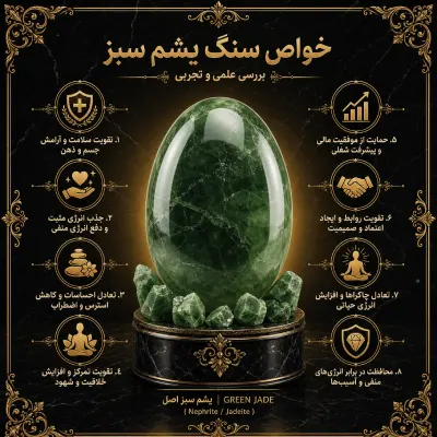 خواص سنگ یشم ایرانی